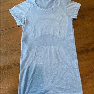 Lululemon Light Blue Swiftly Tech Short Sleeve Tee